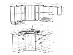 Кухонный гарнитур Симона литл 1300х2000 мм в Коркино - korkino.mebel74.com | фото 6