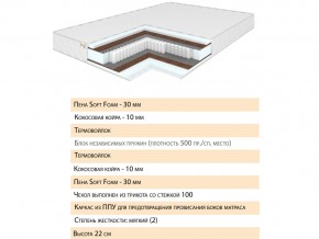 Матрас Шалла 120х200 в Коркино - korkino.mebel74.com | фото 2