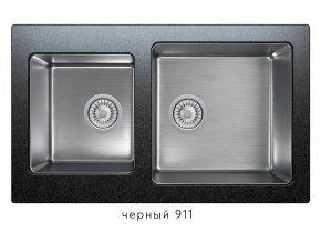 Мойка комбинированная Tolero twist TTS-840 Черный 911 в Коркино - korkino.mebel74.com | фото 1