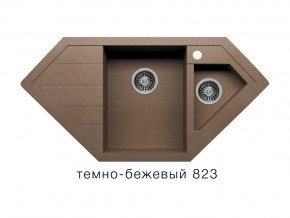 Мойка кварцевая Tolero R-114 Темно-бежевый 823 в Коркино - korkino.mebel74.com | фото