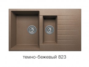 Мойка кварцевая Tolero R-118 Темно-бежевый 823 в Коркино - korkino.mebel74.com | фото