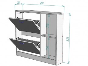 Обувница W102 в Коркино - korkino.mebel74.com | фото 3