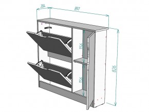 Обувница W106 в Коркино - korkino.mebel74.com | фото 3