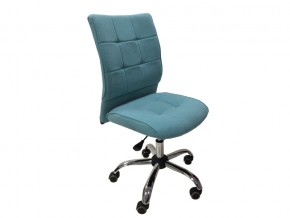Офисное кресло Сфера хром голубой в Коркино - korkino.mebel74.com | фото