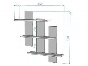 Полка S108 в Коркино - korkino.mebel74.com | фото 3