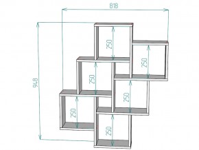 Полка S13 в Коркино - korkino.mebel74.com | фото 3