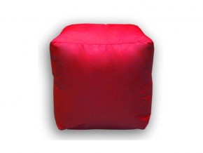 Пуф Куб мини красный в Коркино - korkino.mebel74.com | фото