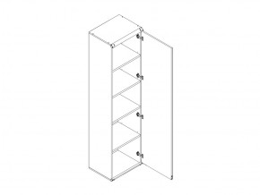 Шкаф JREG 1d Индиана сосна каньон в Коркино - korkino.mebel74.com | фото 2