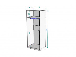 Шкаф Malta light H287 Белый в Коркино - korkino.mebel74.com | фото 2