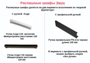 Шкаф с 1 ящиком со штангой Экон ЭШ1-РП-19-4-R-1я с зеркалом в Коркино - korkino.mebel74.com | фото 2