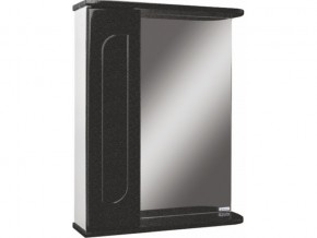 Шкаф зеркало Радуга Черный металлик 55 левый/правый в Коркино - korkino.mebel74.com | фото 1