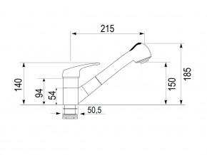 Смеситель Impact G08940 в Коркино - korkino.mebel74.com | фото 2