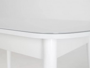 Стол раскладной Хоста опоры массив цилиндрический Белый в Коркино - korkino.mebel74.com | фото 4