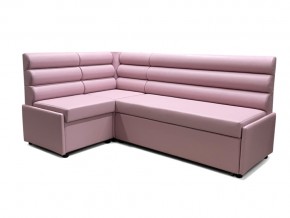 Угловой диван Призма Валики с коробами розовый в Коркино - korkino.mebel74.com | фото