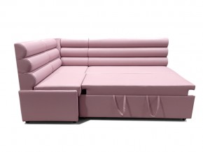 Угловой диван Призма Валики со спальным местом розовый в Коркино - korkino.mebel74.com | фото 3