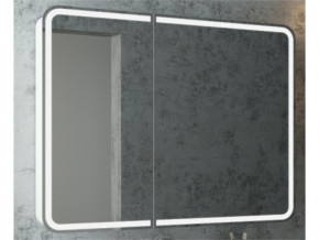 Зеркальный шкаф Mario 80х80 см MySpace LED подсветка в Коркино - korkino.mebel74.com | фото 1