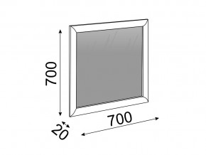 Зеркало Глэдис М29 в Коркино - korkino.mebel74.com | фото 2