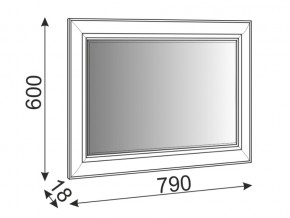 Зеркало Саванна М07 в Коркино - korkino.mebel74.com | фото 2